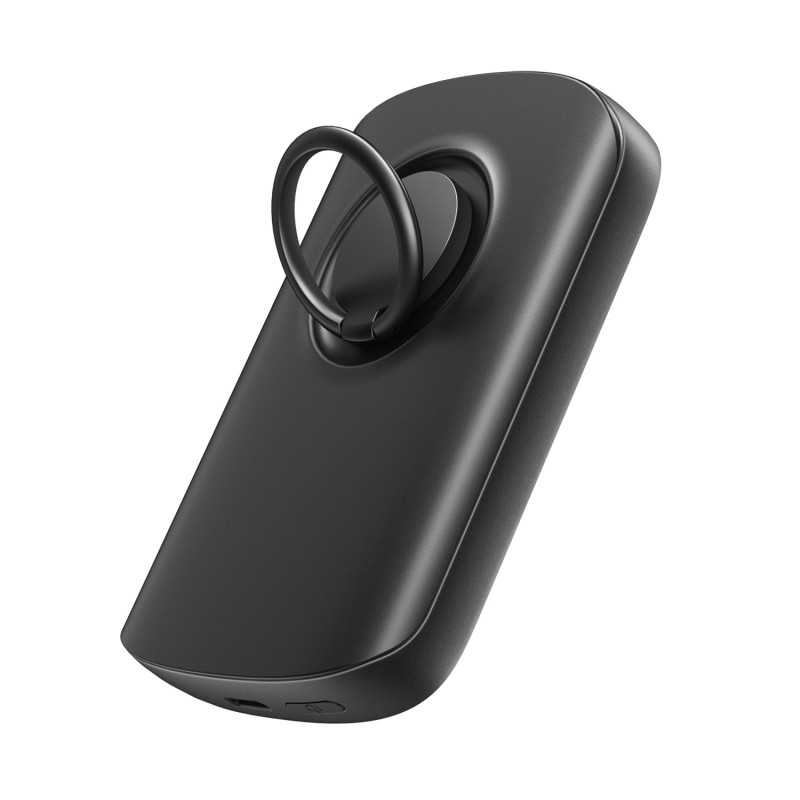 Belaidis maitinimo blokas 6000mAh Joyroom JR-W030 20W MagSafe su žiedu ir stovu - juodas