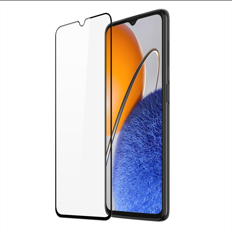 Dux Ducis 9D grūdintas stiklas, skirtas Huawei nova Y61 9H su juodu rėmeliu