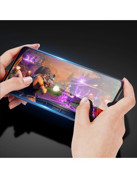 Dux Ducis 9D grūdintas stiklas, skirtas Huawei nova Y61 9H su juodu rėmeliu Dux Ducis 9D grūdintas stiklas, skirtas Huawei nova Y61 9H su juodu rėmeliu