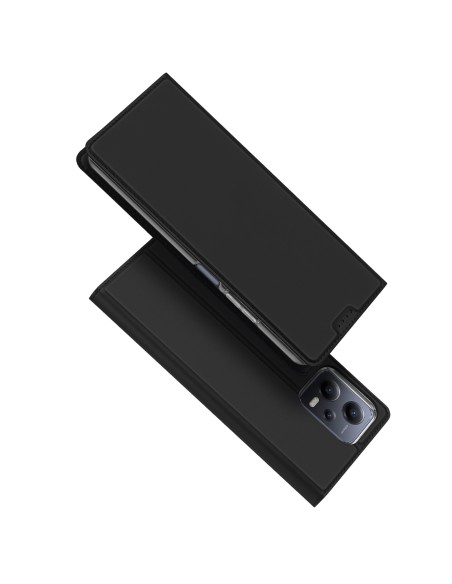 Dux Ducis Skin Pro dėklas, skirtas Xiaomi Redmi Note 12 Pro+ Flip Cover kortelės piniginės stovas juodas Dux Ducis Skin Pro dėklas, skirtas Xiaomi Redmi Note 12 Pro+ Flip Cover kortelės piniginės stovas juodas