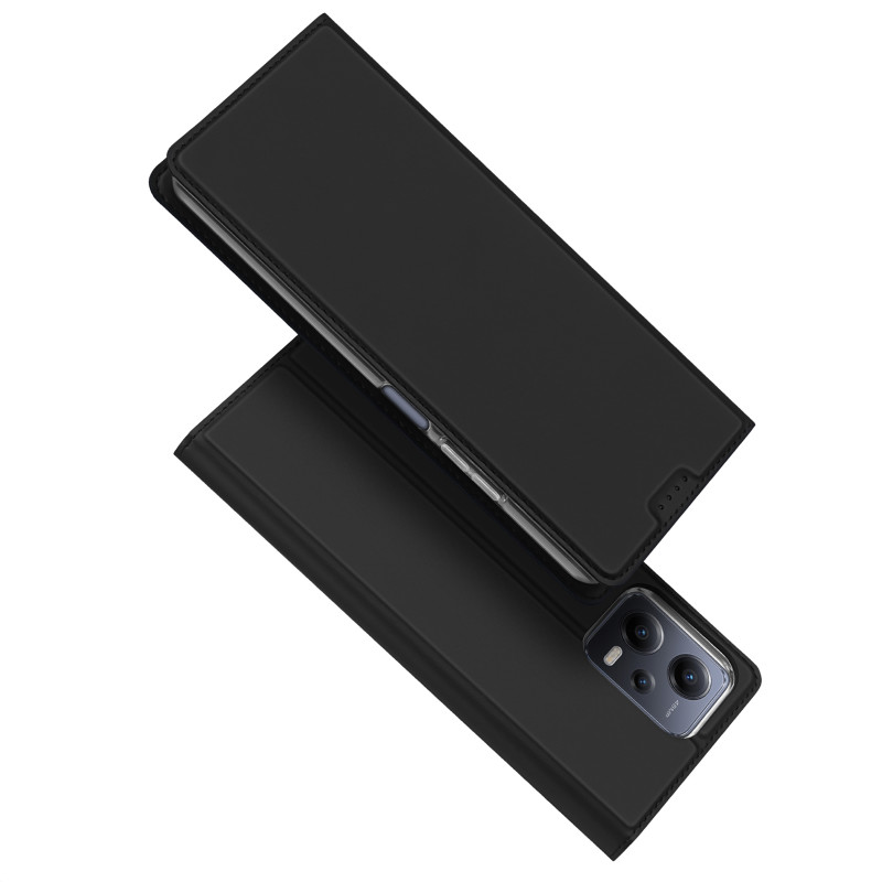Dux Ducis Skin Pro dėklas, skirtas Xiaomi Redmi Note 12 5G / Poco X5 5G Flip Cover kortelės piniginės stovas juodas Dux Ducis Skin Pro dėklas, skirtas Xiaomi Redmi Note 12 5G / Poco X5 5G Flip Cover kortelės piniginės stovas juodas