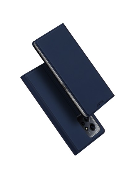 „Dux Ducis Skin Pro“ dėklas, skirtas „Xiaomi Redmi Note 12“ atverčiamas dangtelis kortelės piniginės stovas mėlynas „Dux Ducis Skin Pro“ dėklas, skirtas „Xiaomi Redmi Note 12“ atverčiamas dangtelis kortelės piniginės stovas mėlynas