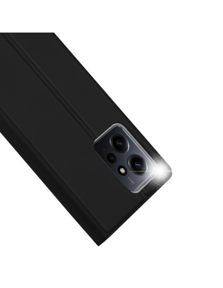Dux Ducis Skin Pro dėklas, skirtas Xiaomi Redmi Note 12 Flip Cover kortelės piniginės stovas juodas Dux Ducis Skin Pro dėklas, skirtas Xiaomi Redmi Note 12 Flip Cover kortelės piniginės stovas juodas