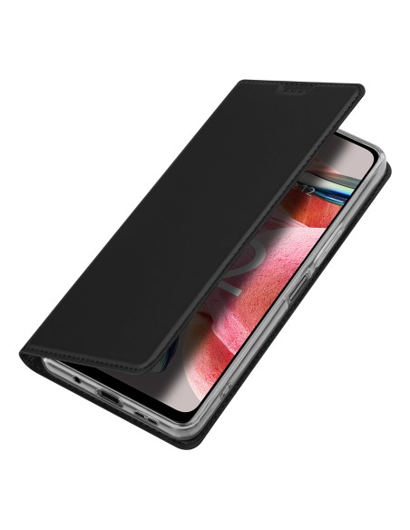 Dux Ducis Skin Pro dėklas, skirtas Xiaomi Redmi Note 12 Flip Cover kortelės piniginės stovas juodas Dux Ducis Skin Pro dėklas, skirtas Xiaomi Redmi Note 12 Flip Cover kortelės piniginės stovas juodas