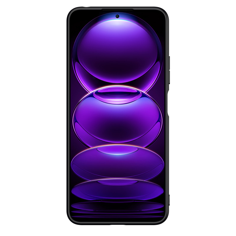 Nillkin Textured Case dėklas skirtas Xiaomi Redmi Note 12 Pro+ sustiprintas nailoninis dangtelis juodas