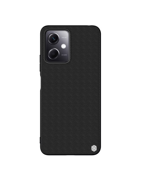 Nillkin tekstūruotas dėklas, skirtas Xiaomi Redmi Note 12 5G / Poco X5 5G sustiprintas nailoninis dangtelis juodas Nillkin tekstūruotas dėklas, skirtas Xiaomi Redmi Note 12 5G / Poco X5 5G sustiprintas nailoninis dangtelis juodas