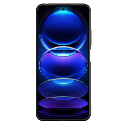 Nillkin tekstūruotas dėklas, skirtas Xiaomi Redmi Note 12 5G / Poco X5 5G sustiprintas nailoninis dangtelis juodas