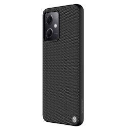 Nillkin tekstūruotas dėklas, skirtas Xiaomi Redmi Note 12 5G / Poco X5 5G sustiprintas nailoninis dangtelis juodas
