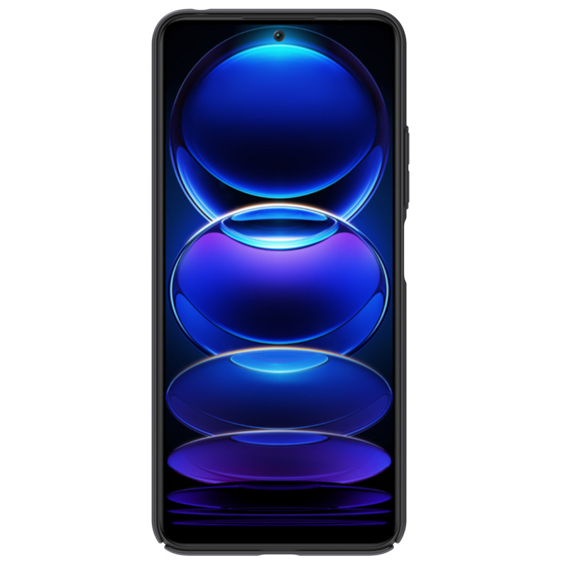 Nillkin CamShield dėklas, skirtas Xiaomi Redmi Note 12 5G / Poco X5 5G dangtelis su fotoaparato apsauga juoda