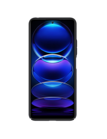 Nillkin CamShield dėklas, skirtas Xiaomi Redmi Note 12 5G / Poco X5 5G dangtelis su fotoaparato apsauga juoda