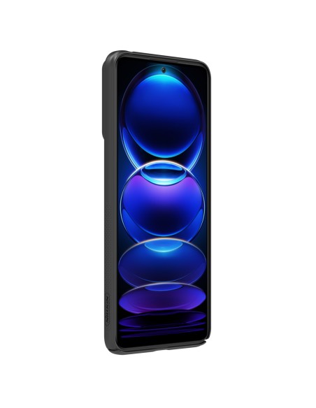 Nillkin CamShield dėklas, skirtas Xiaomi Redmi Note 12 5G / Poco X5 5G dangtelis su fotoaparato apsauga juoda