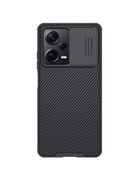 Nillkin CamShield Pro Case dėklas skirtas Xiaomi Redmi Note 12 Pro+ dangtelis su juodu fotoaparato dangteliu