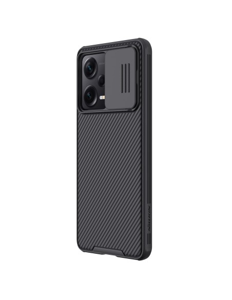 Nillkin CamShield Pro Case dėklas skirtas Xiaomi Redmi Note 12 Pro+ dangtelis su juodu fotoaparato dangteliu