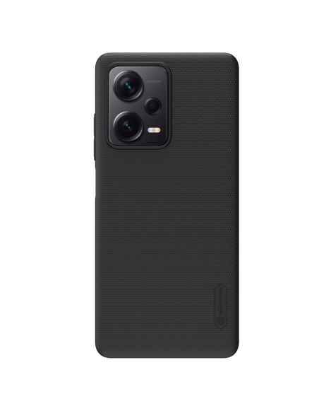 Nillkin Super Frosted Shield dėklas, skirtas Xiaomi Redmi Note 12 Pro / Poco X5 Pro 5G telefono dangtelis juodas