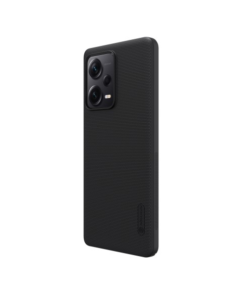 Nillkin Super Frosted Shield dėklas, skirtas Xiaomi Redmi Note 12 Pro / Poco X5 Pro 5G telefono dangtelis juodas