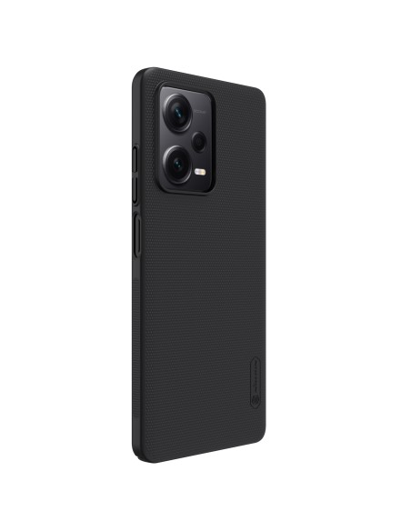 Nillkin Super Frosted Shield dėklas, skirtas Xiaomi Redmi Note 12 Pro / Poco X5 Pro 5G telefono dangtelis juodas