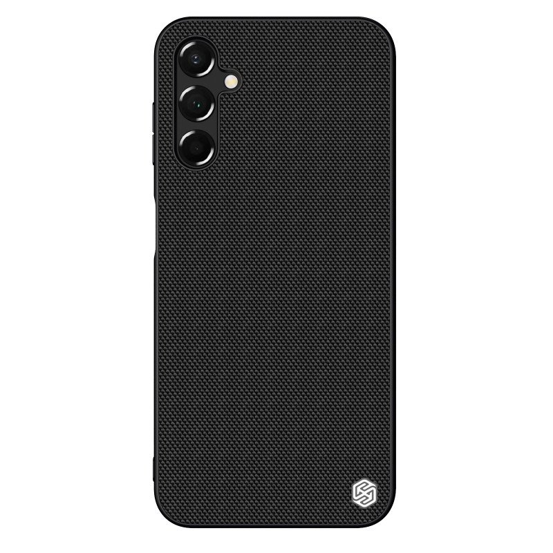 Nillkin tekstūruotas dėklas, skirtas Samsung Galaxy A14 5G / Galaxy A14 sustiprintas nailoninis dangtelis juodas Nillkin tekstūruotas dėklas, skirtas Samsung Galaxy A14 5G / Galaxy A14 sustiprintas nailoninis dangtelis juodas