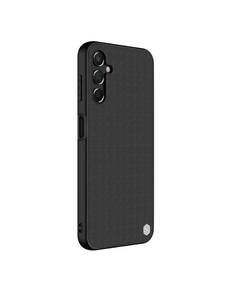 Nillkin tekstūruotas dėklas, skirtas Samsung Galaxy A14 5G / Galaxy A14 sustiprintas nailoninis dangtelis juodas Nillkin tekstūruotas dėklas, skirtas Samsung Galaxy A14 5G / Galaxy A14 sustiprintas nailoninis dangtelis juodas
