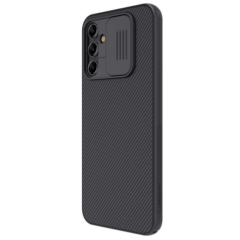 Nillkin CamShield dėklas, skirtas Samsung Galaxy A14 5G / Galaxy A14 dangtelis su fotoaparato apsauga juodas