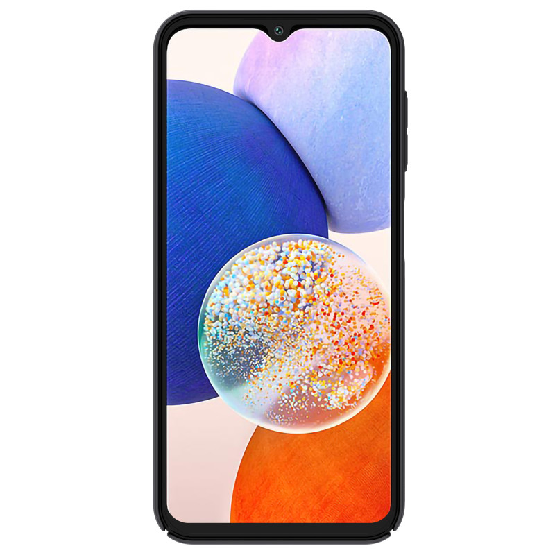Nillkin CamShield dėklas, skirtas Samsung Galaxy A14 5G / Galaxy A14 dangtelis su fotoaparato apsauga juodas