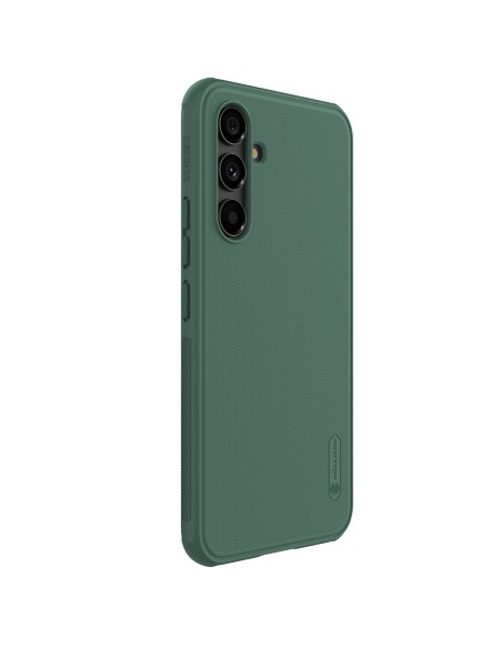 Nillkin Super Frosted Shield Pro dėklas, skirtas Samsung Galaxy A54 5G Armored Cover + telefono stovas žalias Nillkin Super Frosted Shield Pro dėklas, skirtas Samsung Galaxy A54 5G Armored Cover + telefono stovas žalias