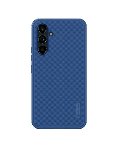 Nillkin Super Frosted Shield Pro dėklas, skirtas Samsung Galaxy A54 5G Armored Cover + telefono stovas mėlynas Nillkin Super Frosted Shield Pro dėklas, skirtas Samsung Galaxy A54 5G Armored Cover + telefono stovas mėlynas