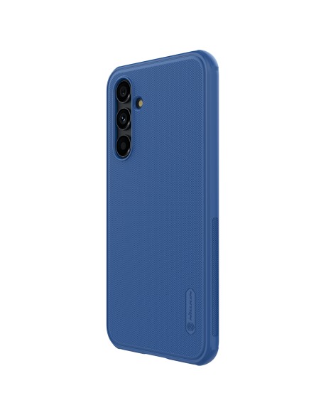 Nillkin Super Frosted Shield Pro dėklas, skirtas Samsung Galaxy A54 5G Armored Cover + telefono stovas mėlynas Nillkin Super Frosted Shield Pro dėklas, skirtas Samsung Galaxy A54 5G Armored Cover + telefono stovas mėlynas