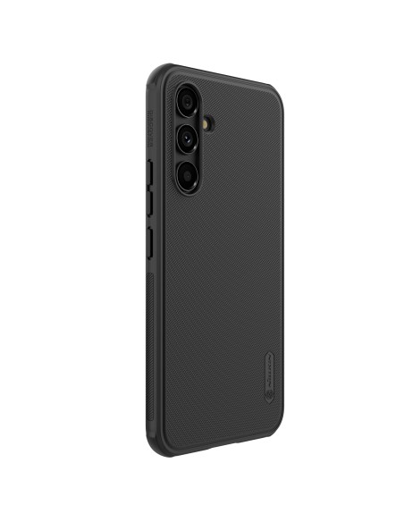 Nillkin Super Frosted Shield Pro dėklas, skirtas Samsung Galaxy A54 5G Armored dangtelis + telefono stovas juodas Nillkin Super Frosted Shield Pro dėklas, skirtas Samsung Galaxy A54 5G Armored dangtelis + telefono stovas juodas