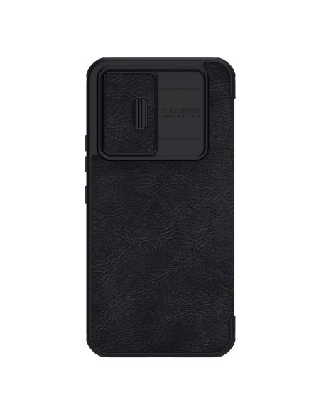 Nillkin Qin Leather Pro Case Dėklas, skirtas Samsung Galaxy A54 5G Flip Cover Camera Protector Black Nillkin Qin Leather Pro Case Dėklas, skirtas Samsung Galaxy A54 5G Flip Cover Camera Protector Black
