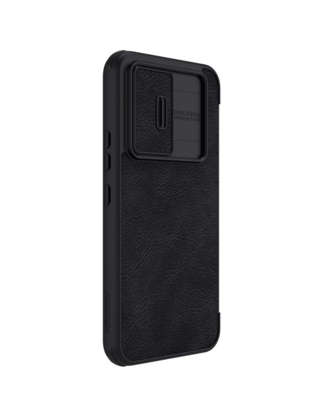 Nillkin Qin Leather Pro Case Dėklas, skirtas Samsung Galaxy A54 5G Flip Cover Camera Protector Black Nillkin Qin Leather Pro Case Dėklas, skirtas Samsung Galaxy A54 5G Flip Cover Camera Protector Black