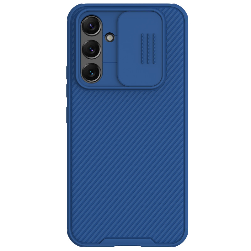 Nillkin CamShield Pro Case Case Dėklas, skirtas Samsung Galaxy A54 5G dangtelis su fotoaparato apsauga mėlyna Nillkin CamShield Pro Case Case Dėklas, skirtas Samsung Galaxy A54 5G dangtelis su fotoaparato apsauga mėlyna