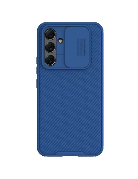 Nillkin CamShield Pro Case Case Dėklas, skirtas Samsung Galaxy A54 5G dangtelis su fotoaparato apsauga mėlyna Nillkin CamShield Pro Case Case Dėklas, skirtas Samsung Galaxy A54 5G dangtelis su fotoaparato apsauga mėlyna
