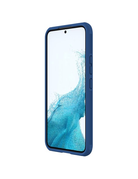 Nillkin CamShield Pro Case Case Dėklas, skirtas Samsung Galaxy A54 5G dangtelis su fotoaparato apsauga mėlyna Nillkin CamShield Pro Case Case Dėklas, skirtas Samsung Galaxy A54 5G dangtelis su fotoaparato apsauga mėlyna