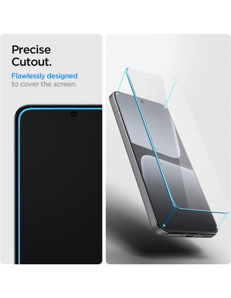 Spigen Glas.tR Slim grūdintas stiklas skirtas Xiaomi 13 - 2 vnt. Spigen Glas.tR Slim grūdintas stiklas skirtas Xiaomi 13 - 2 vnt.