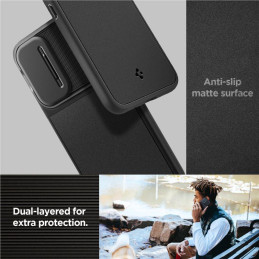 Spigen Optik Armor dėklas Samsung Galaxy A54 5G - juodas