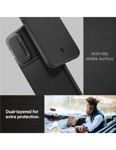 Spigen Optik Armor dėklas Samsung Galaxy A54 5G - juodas Spigen Optik Armor dėklas Samsung Galaxy A54 5G - juodas