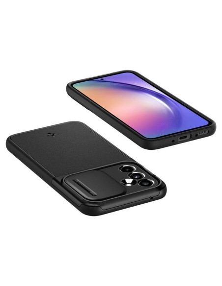 Spigen Optik Armor dėklas Samsung Galaxy A54 5G - juodas Spigen Optik Armor dėklas Samsung Galaxy A54 5G - juodas