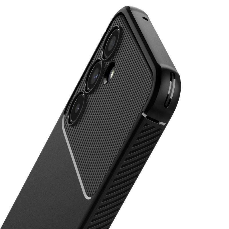 Spigen Rugged Armor dėklas, skirtas Samsung Galaxy A54 5G - matinė juoda
