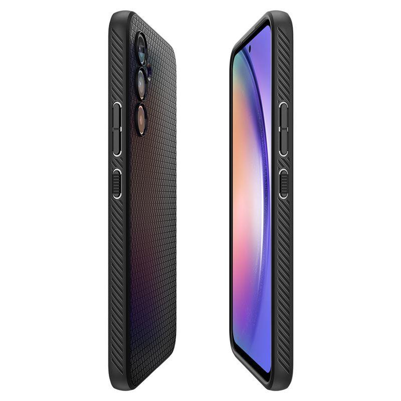 Spigen Liquid Air dėklas, skirtas Samsung Galaxy A54 5G - matinė juoda