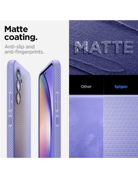 Spigen Liquid Air dėklas, skirtas Samsung Galaxy A54 5G - violetinė Spigen Liquid Air dėklas, skirtas Samsung Galaxy A54 5G - violetinė