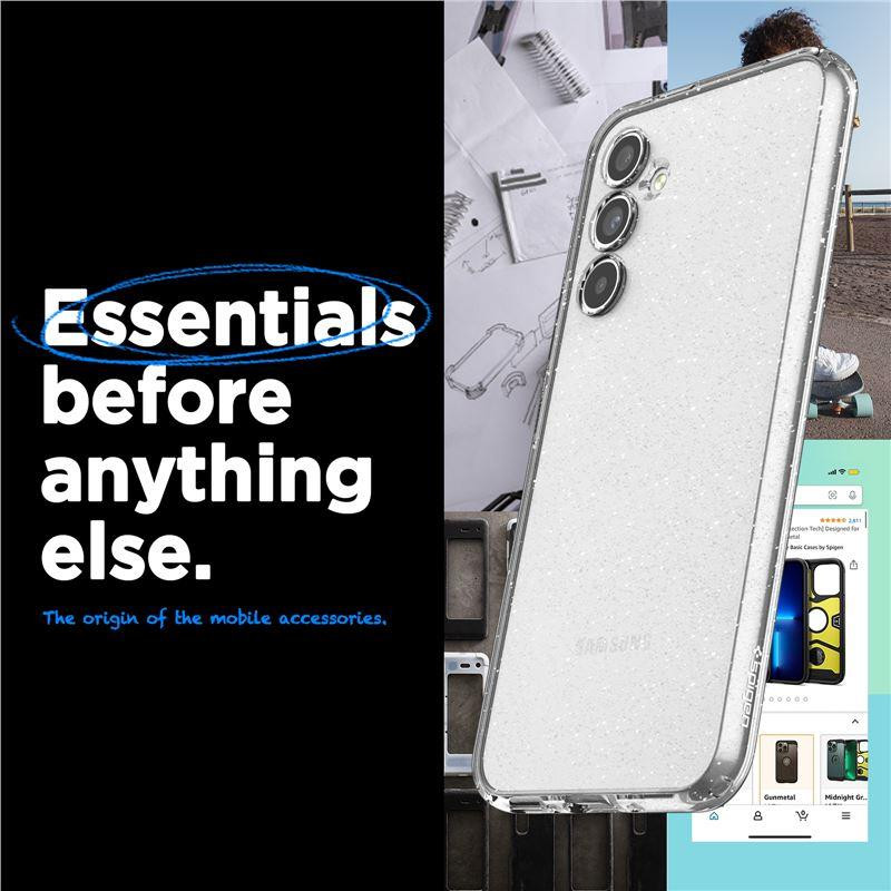 Spigen Skystųjų kristalų dėklas Samsung Galaxy A54 5G - skaidrus ir blizgantis