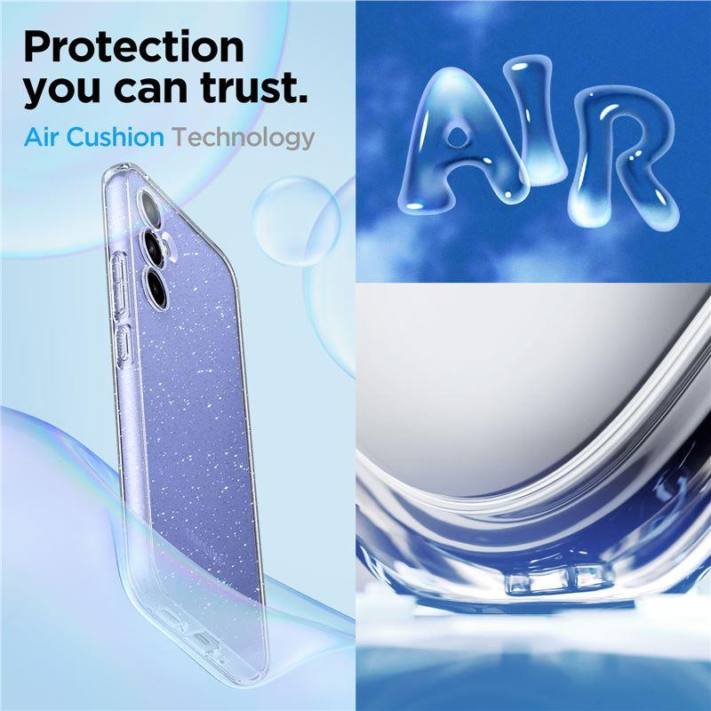 Spigen Skystųjų kristalų dėklas Samsung Galaxy A54 5G - skaidrus ir blizgantis