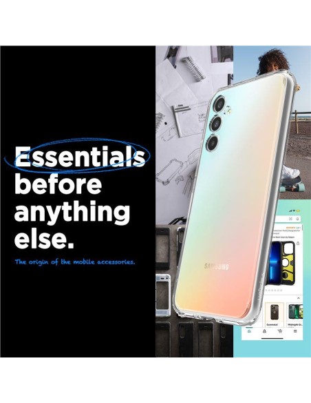 Spigen Ultra Hybrid dėklas, skirtas Samsung Galaxy A34 5G - skaidrus Spigen Ultra Hybrid dėklas, skirtas Samsung Galaxy A34 5G - skaidrus