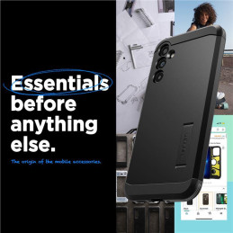Spigen Tough Armor dėklas Samsung Galaxy A34 5G - juodas