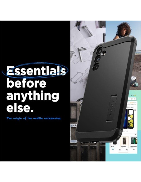 Spigen Tough Armor dėklas Samsung Galaxy A34 5G - juodas Spigen Tough Armor dėklas Samsung Galaxy A34 5G - juodas