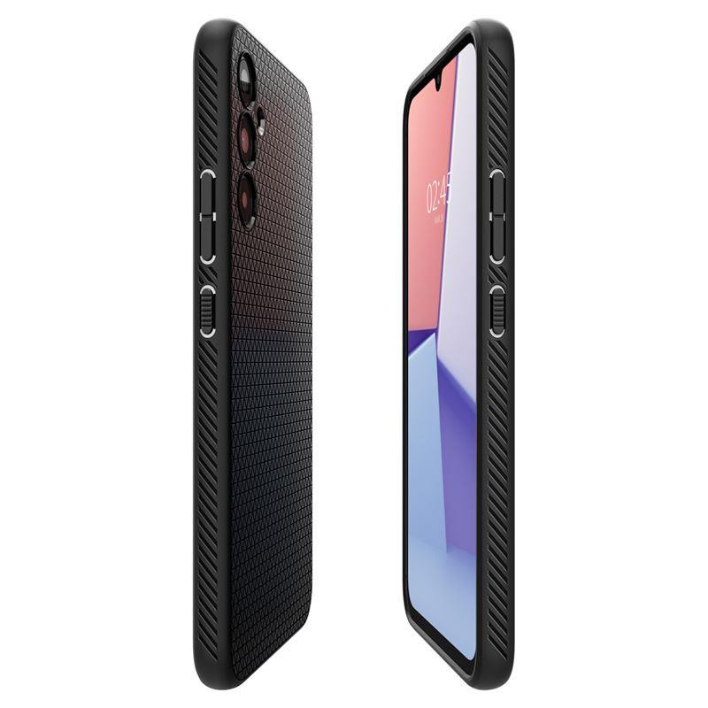 Spigen Liquid Air dėklas, skirtas Samsung Galaxy A34 5G - matinė juoda