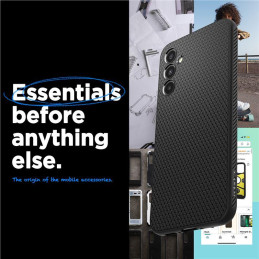 Spigen Liquid Air dėklas, skirtas Samsung Galaxy A34 5G - matinė juoda