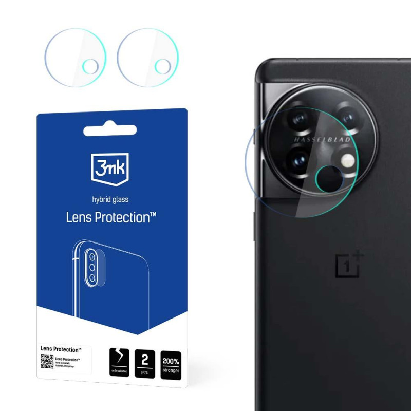 3mk Lens Protection™ hibridinis fotoaparato stiklas, skirtas OnePlus 11 5G