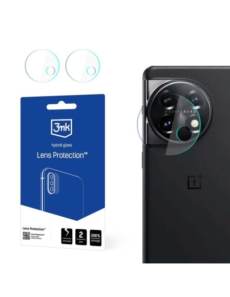 3mk Lens Protection™ hibridinis fotoaparato stiklas, skirtas OnePlus 11 5G 3mk Lens Protection™ hibridinis fotoaparato stiklas, skirtas OnePlus 11 5G