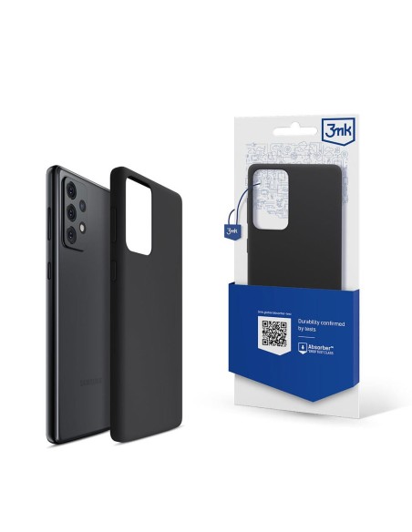 3mk silikoninis dėklas, skirtas Samsung Galaxy A52 4G / 5G / A52s 5G – juodas 3mk silikoninis dėklas, skirtas Samsung Galaxy A52 4G / 5G / A52s 5G – juodas
